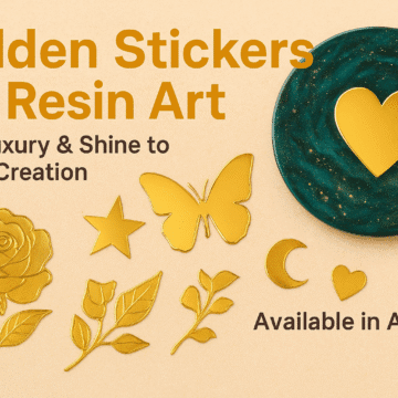 ChatGPT Image Nov 1, 2025, 01_10_30 PM ✨ Golden Stickers for Resin Art – Add Luxury to Every Creation
