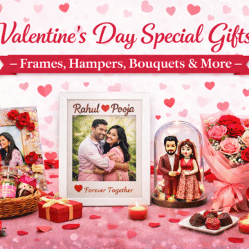 Valentine’s Day Special Gifts – Frames, Hampers, Bouquets & More